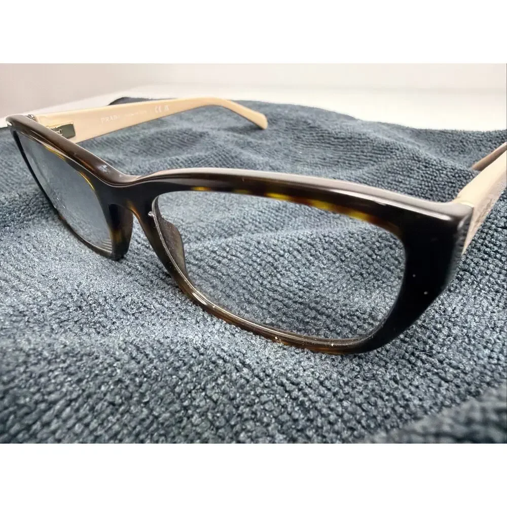 Prada VPR 180 14G-101 Havana Pink Tortoise Women's Eyeglasses Frames 52-18-35